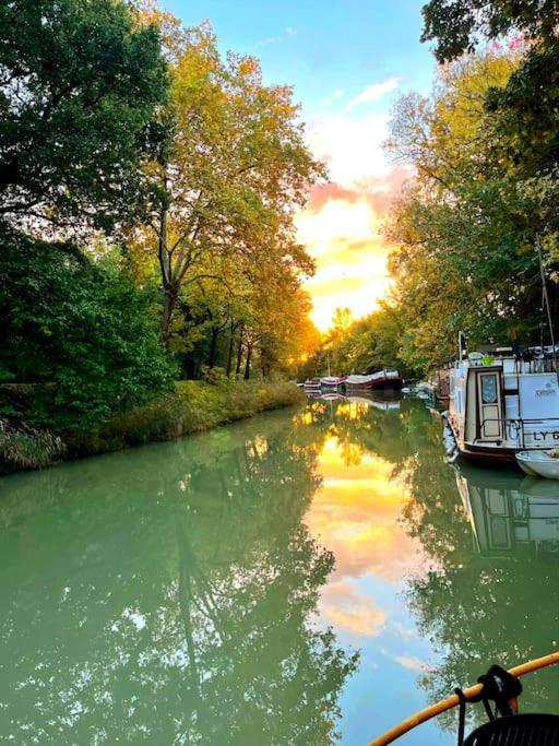 Insolite Peniche Amazonie Canal Du Midi Gardouch Buitenkant foto